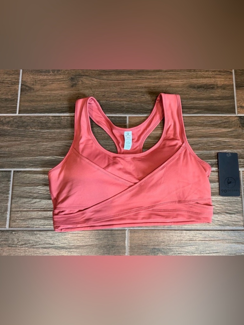 90 Degree By Reflex Sports Bra Size XXL New